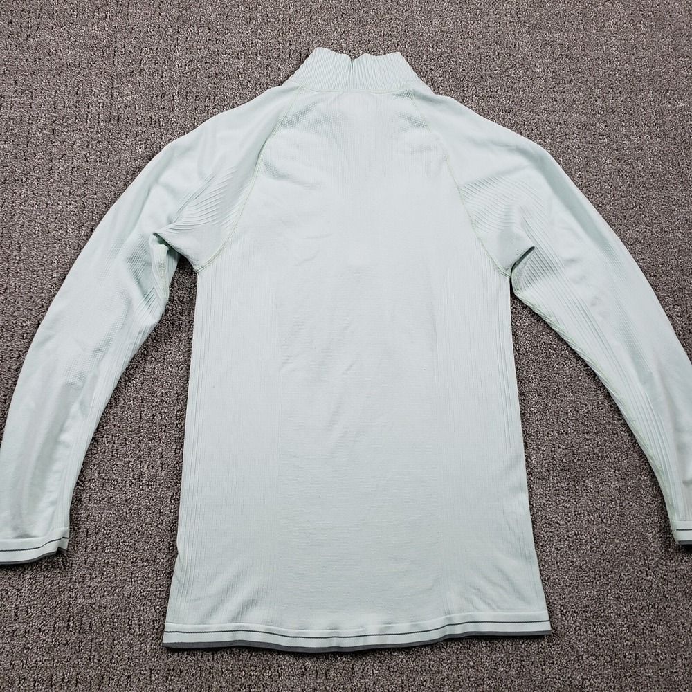 Vintage Patagonia Womens (L) Green Y2k Capilene Midweight Zip-Neck Base Layer - Picture 8 of 14